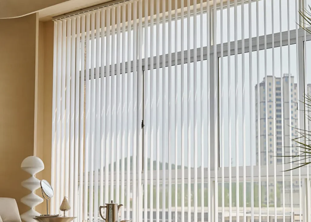 Custom vertical blinds