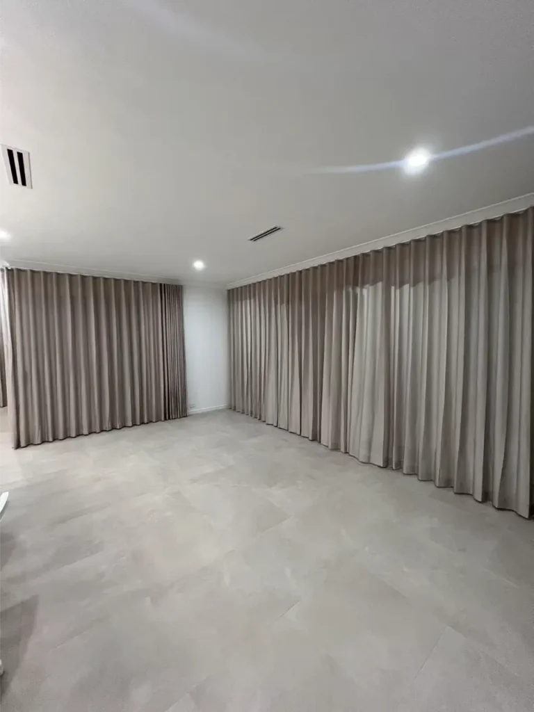 Not full wall L shape sheer