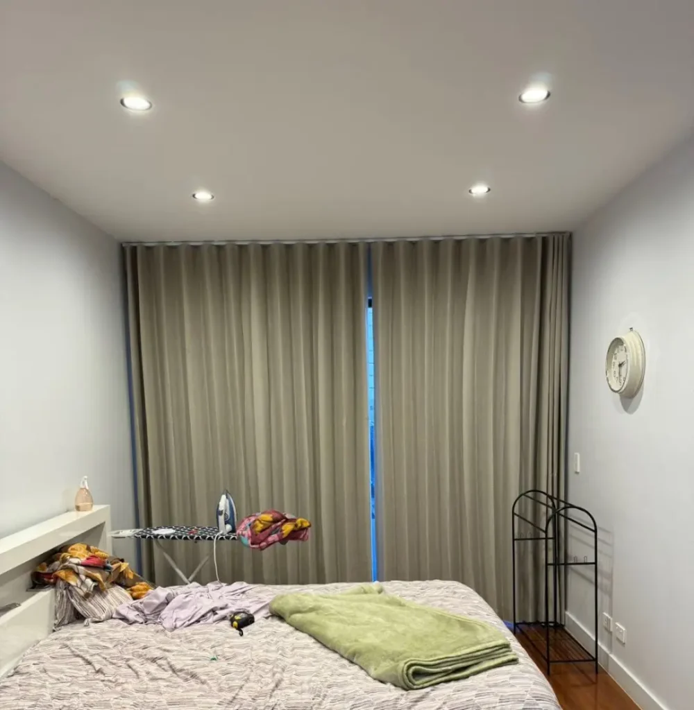 curtain with sheer
