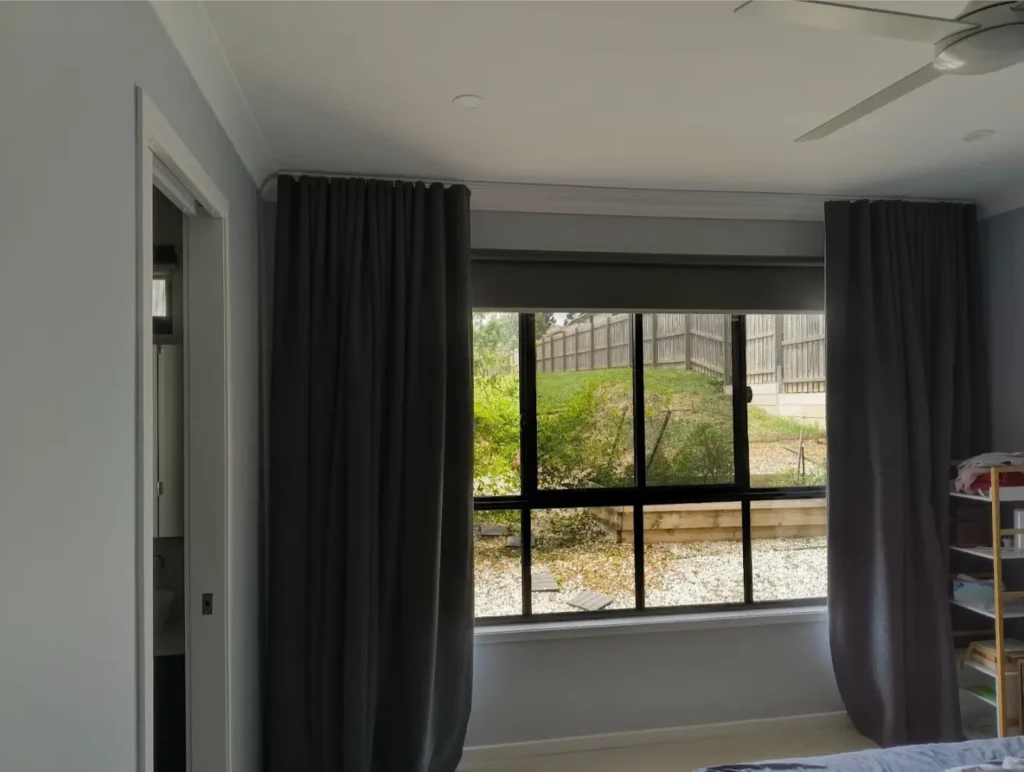 curtain with sheer
